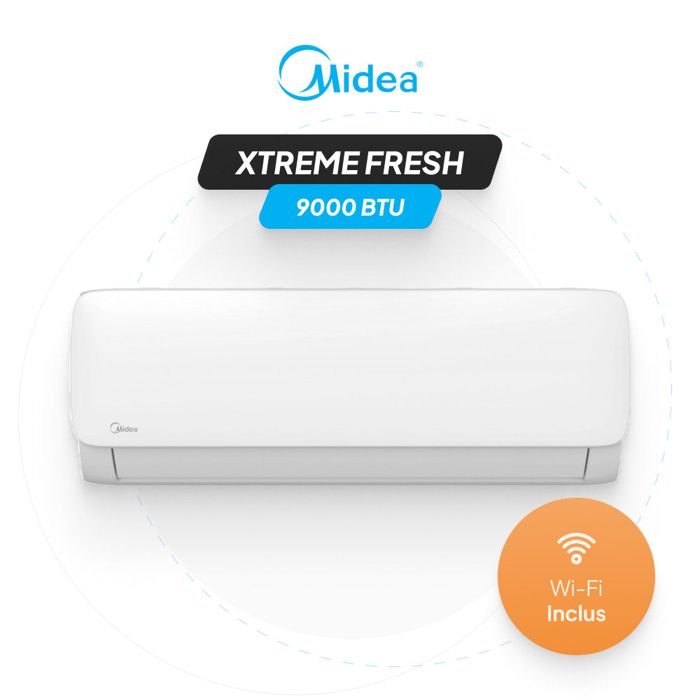 Aparat de aer conditionat Midea Xtreme Fresh MSAGAU-09HRFN8-QRD0GW Inverter 9000 BTU